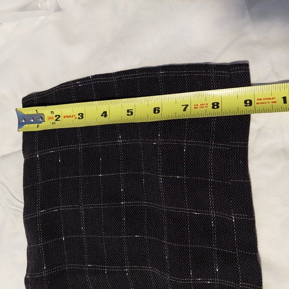 Plaid Wide-Leg Trousers, Made In Japan, Size XS/2 - Picture 9 of 9